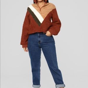 The Next Movement PullOver- RustCombo fashion nova